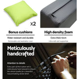 darrahopens Furniture > Outdoor Gardeon 5PC Outdoor Furniture Sofa Set Lounge Setting Wicker Couches Garden Patio Pool