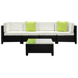 darrahopens Furniture > Outdoor Gardeon 5PC Outdoor Furniture Sofa Set Lounge Setting Wicker Couches Garden Patio Pool