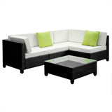darrahopens Furniture > Outdoor Gardeon 5PC Outdoor Furniture Sofa Set Lounge Setting Wicker Couches Garden Patio Pool