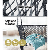 darrahopens Furniture > Outdoor Gardeon Camping Hammock Chair Patio 2 Person Swing Hammocks Double Portable Rope