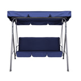 darrahopens Furniture > Outdoor Gardeon Canopy Swing Chair - Navy