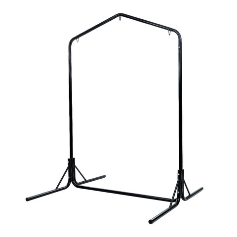 darrahopens Furniture > Outdoor Gardeon Double Hammock Chair Stand Steel Frame 2 Person Outdoor Heavy Duty 200KG