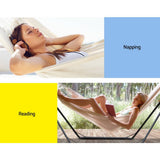 darrahopens Furniture > Outdoor Gardeon Hammock Bed with Steel Frame Stand
