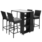 darrahopens Furniture > Outdoor Gardeon Outdoor Bar Set Table Stools Furniture Dining Chairs Wicker Patio Garden