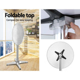 darrahopens Furniture > Outdoor Gardeon Outdoor Bistro Set Bar Table Stools Adjustable Aluminium Cafe 3PC Round