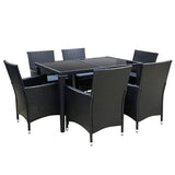 darrahopens Furniture > Outdoor Gardeon Outdoor Furniture 7pcs Dining Set