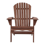 darrahopens Furniture > Outdoor Gardeon Outdoor Furniture Beach Chair Wooden Adirondack Patio Lounge Garden