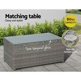 Darrahopens Furniture > Outdoor Gardeon Outdoor Furniture Sofa Set 4-Seater Wicker Lounge Setting Table Chairs