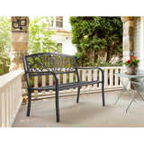 darrahopens Furniture > Outdoor Gardeon Outdoor Garden Bench - Black