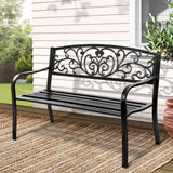 darrahopens Furniture > Outdoor Gardeon Outdoor Garden Bench - Black