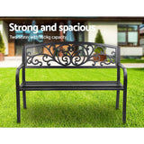 darrahopens Furniture > Outdoor Gardeon Outdoor Garden Bench - Black