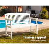 Darrahopens Furniture > Outdoor Gardeon Outdoor Garden Bench Seat Wooden Chair Patio Furniture Timber Lounge