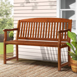 Darrahopens Furniture > Outdoor Gardeon Outdoor Garden Bench Seat Wooden Chair Patio Furniture Timber Lounge