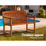 Darrahopens Furniture > Outdoor Gardeon Outdoor Garden Bench Seat Wooden Chair Patio Furniture Timber Lounge