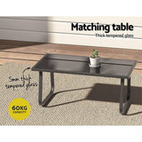 Darrahopens Furniture > Outdoor Gardeon Outdoor Lounge Setting Garden Patio Furniture Textilene Sofa Table Chair