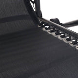 darrahopens Furniture > Outdoor Gardeon Outdoor Portable Recliner - Black