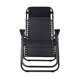 darrahopens Furniture > Outdoor Gardeon Outdoor Portable Recliner - Black