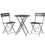 Darrahopens Furniture > Outdoor Gardeon Outdoor Setting Table and Chairs Folding Patio Furniture Bistro Set