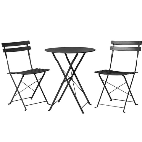 Darrahopens Furniture > Outdoor Gardeon Outdoor Setting Table and Chairs Folding Patio Furniture Bistro Set