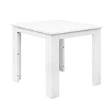 darrahopens Furniture > Outdoor Gardeon Outdoor Side Beach Table - White