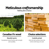 darrahopens Furniture > Outdoor Gardeon Outdoor Storage Bench Box Wooden Garden Chair 2 Seat Timber Furniture