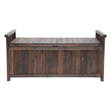 darrahopens Furniture > Outdoor Gardeon Outdoor Storage Box Wooden Garden Bench Chest Toy Tool Sheds Furniture