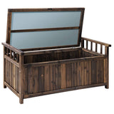 darrahopens Furniture > Outdoor Gardeon Outdoor Storage Box Wooden Garden Bench Chest Toy Tool Sheds Furniture