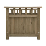 darrahopens Furniture > Outdoor Gardeon Outdoor Storage Box Wooden Garden Bench Chest Toy Tool Sheds Furniture