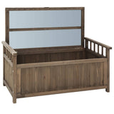 darrahopens Furniture > Outdoor Gardeon Outdoor Storage Box Wooden Garden Bench Chest Toy Tool Sheds Furniture