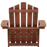 darrahopens Furniture > Outdoor Gardeon Outdoor Sun Lounge Beach Chairs Table Setting Wooden Adirondack Patio Brown Chair