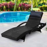 darrahopens Furniture > Outdoor Gardeon Outdoor Sun Lounge Furniture Day Bed Wicker Pillow Sofa Set