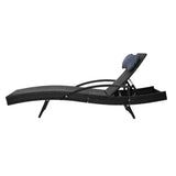 darrahopens Furniture > Outdoor Gardeon Outdoor Sun Lounge Furniture Day Bed Wicker Pillow Sofa Set