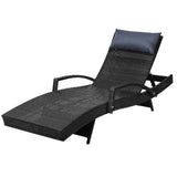 darrahopens Furniture > Outdoor Gardeon Outdoor Sun Lounge Furniture Day Bed Wicker Pillow Sofa Set