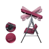 darrahopens Furniture > Outdoor Gardeon Outdoor Swing Chair Hammock 3 Seater Garden Canopy Bench Seat Backyard