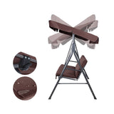 darrahopens Furniture > Outdoor Gardeon Outdoor Swing Chair Hammock 3 Seater Garden Canopy Bench Seat Backyard