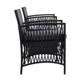 Darrahopens Furniture > Outdoor Gardeon Patio Furniture Outdoor Bistro Set Dining Chairs Setting 3 Piece Wicker