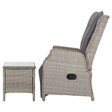 darrahopens Furniture > Outdoor Gardeon Recliner Chairs Outdoor Sun lounge Setting Patio Furniture Wicker Sofa