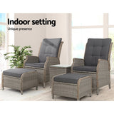 darrahopens Furniture > Outdoor Gardeon Recliner Chairs Sun lounge Outdoor Setting Patio Furniture Garden Wicker