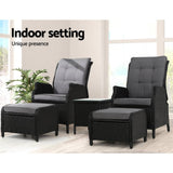 darrahopens Furniture > Outdoor Gardeon Recliner Chairs Sun lounge Setting Outdoor Furniture Patio Garden Wicker