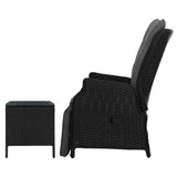 darrahopens Furniture > Outdoor Gardeon Recliner Chairs Sun lounge Setting Outdoor Furniture Patio Wicker Sofa
