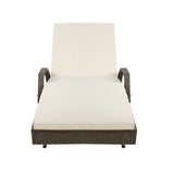 darrahopens Furniture > Outdoor Gardeon Set of 2 Outdoor Sun Lounge Chair with Cushion- Grey
