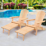darrahopens Furniture > Outdoor Gardeon Set of 2 Outdoor Sun Lounge Chairs Patio Furniture Beach Chair Lounger
