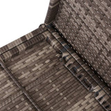 darrahopens Furniture > Outdoor Gardeon Set of 4 Outdoor Lounge Setting Rattan Patio Wicker Dining Set Mixed Grey