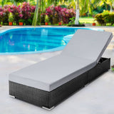 darrahopens Furniture > Outdoor Gardeon Sun Lounge Outdoor Furniture Day Bed Wicker Rattan Garden Sofa