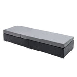 darrahopens Furniture > Outdoor Gardeon Sun Lounge Outdoor Furniture Day Bed Wicker Rattan Garden Sofa