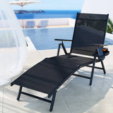 Darrahopens Furniture > Outdoor Gardeon Sun Lounge Outdoor Lounger Recliner Chair Foldable Patio Furniture