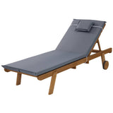 darrahopens Furniture > Outdoor Gardeon Sun Lounge Wicker Lounger Day Bed Wheel Patio Outdoor Setting Furniture