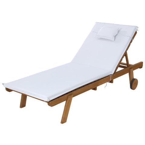 darrahopens Furniture > Outdoor Gardeon Sun Lounge Wicker Lounger Day Bed Wheel Patio Outdoor Setting Furniture