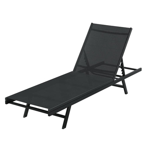 Darrahopens Furniture > Outdoor Gardeon Sun Lounger Outdoor Lounge Setting Chair Adjustable Patio Furniture Pool