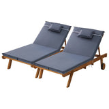 Darrahopens Furniture > Outdoor Gardeon Sun Lounger Wicker Lounge Day Bed Wheel Patio Outdoor Setting Furniture